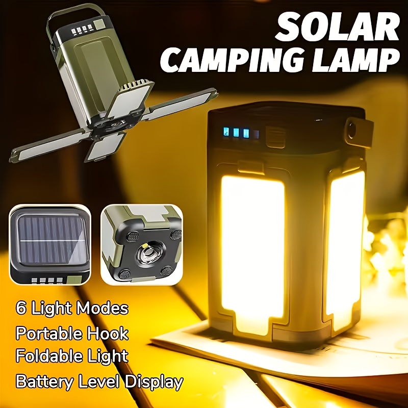 Outdoor Lighting Bulbs - مصباح تخييم خارجي يعمل بالطاقة الشمسية،