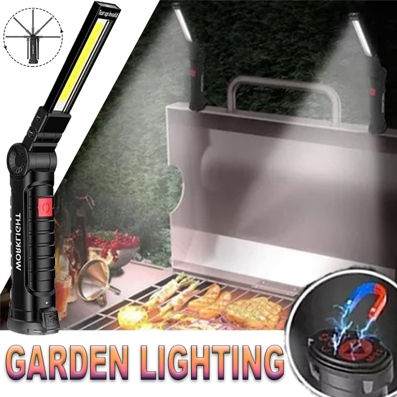 Outdoor Lighting Bulbs - مصباح يدوي LED محمول مع خطاف