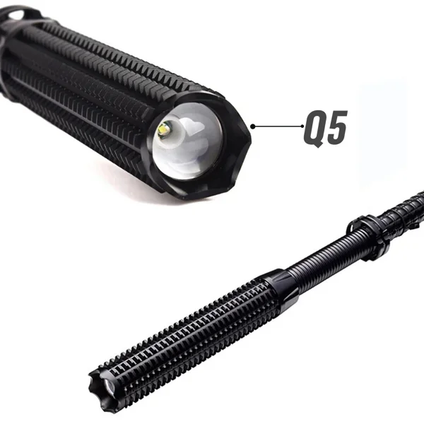Outdoor Lighting Guide - مصباح يدوي LED قابل لإعادة الشحن
