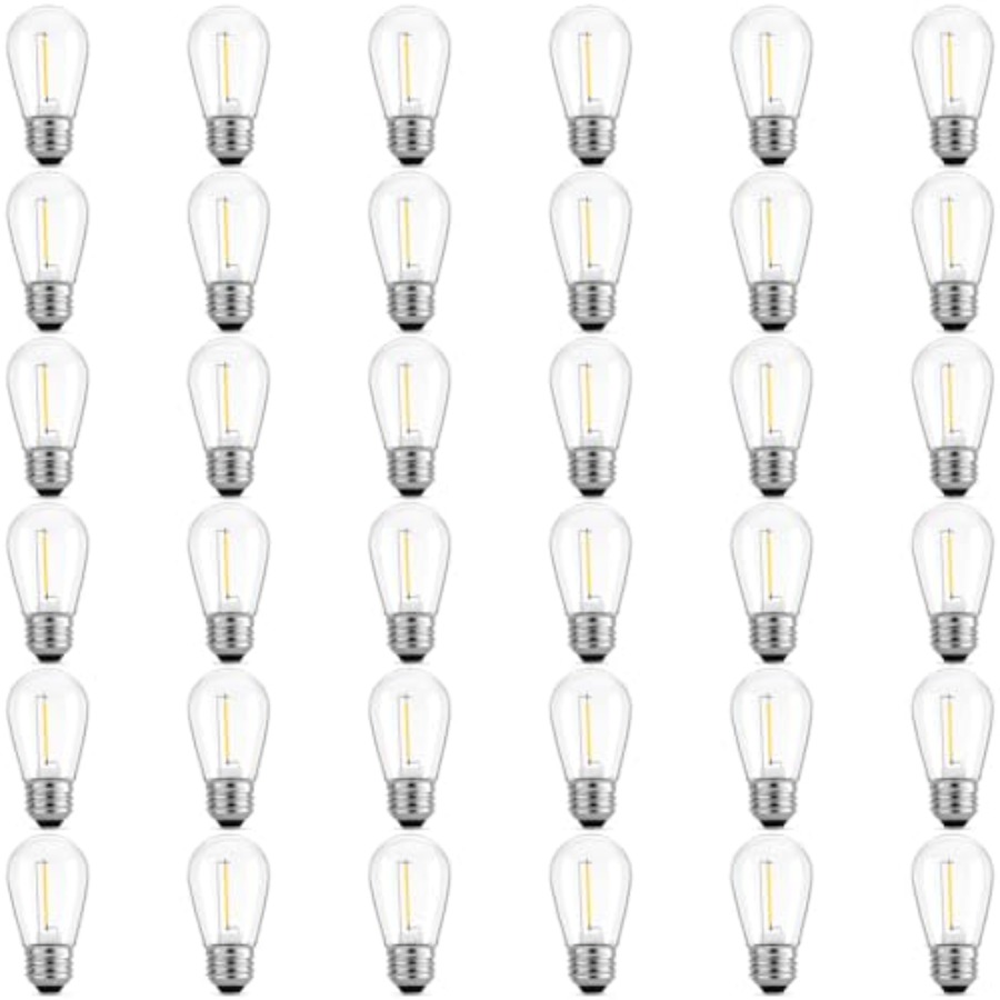 Outdoor Lighting Bulbs - 36 قطعة من مصابيح LED S14