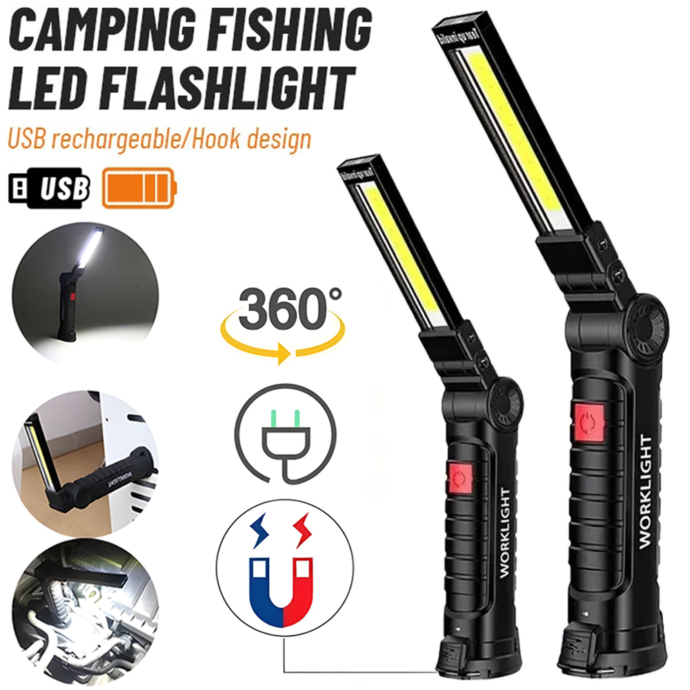Outdoor Lighting Bulbs - LED COB مصباح يدوي USB مصباح