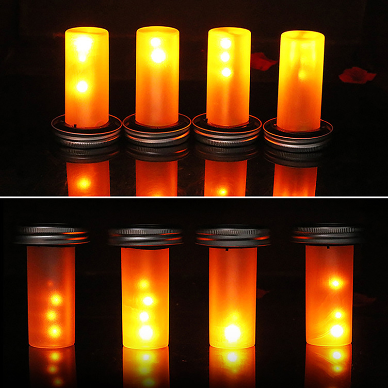 الطاقة الشمسية LED الشعلة لهب  - مراجعة Fire Torch Solar وسعره