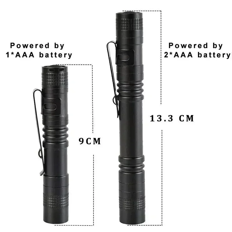 مصباح قلم LED صغير محمول مع مش - مراجعة Outdoor Lighting Guide وسعره