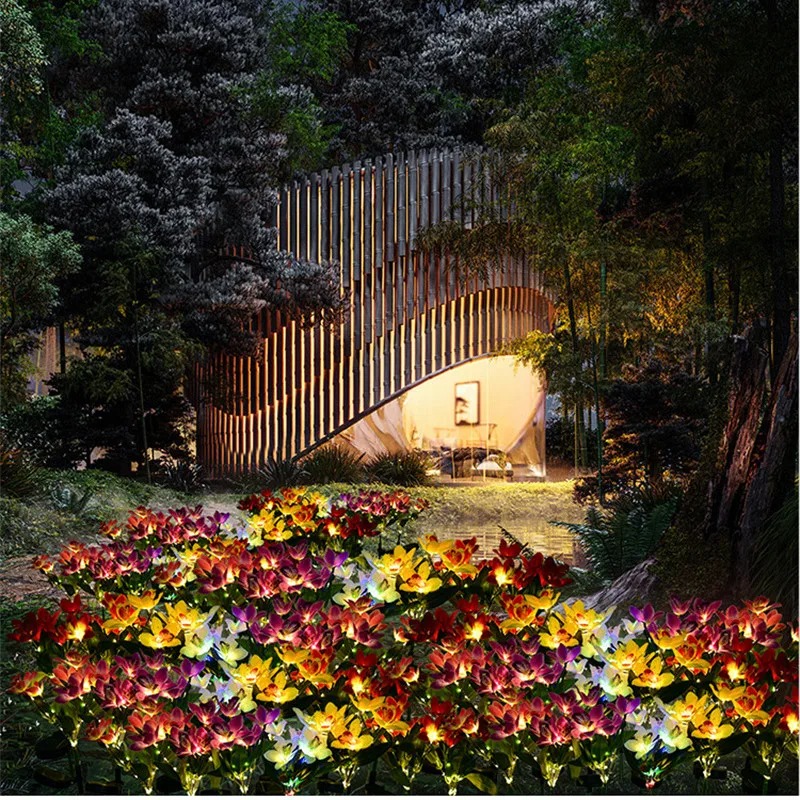 مصباح أرضي LED على شكل زهرة ال - مراجعة Landscape Spike Light وسعره