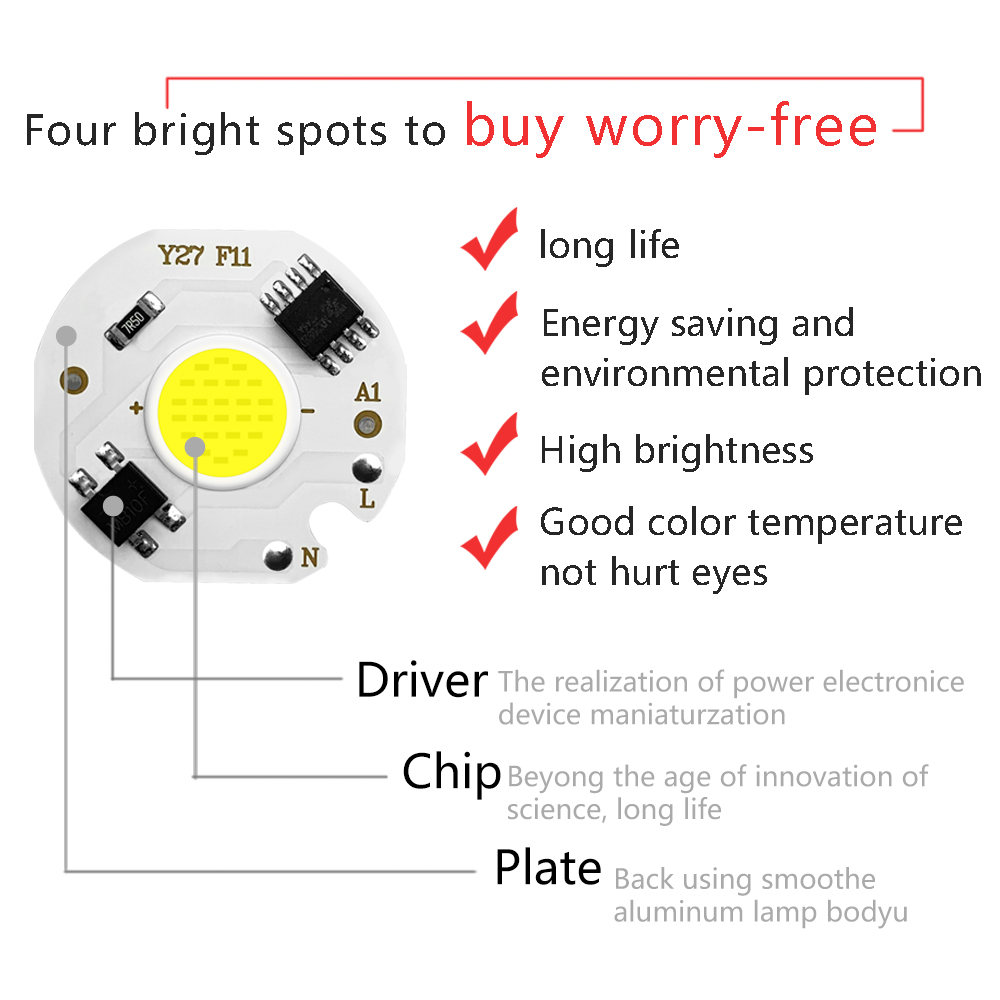 6 حزمة COB LED رقاقة أضواء 220 - مراجعة Landscape Spike Light وسعره