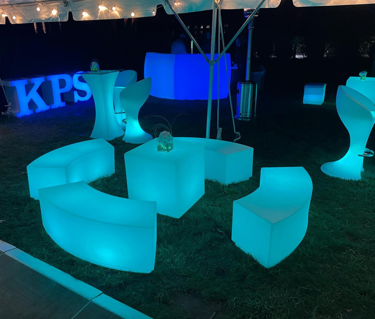 حدث حفل زفاف تأجير البراز غرفة - مراجعة Outdoor Lighting Rental For Party وسعره
