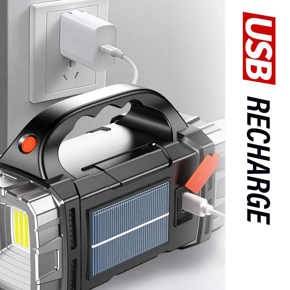 2024 مصباح ليد جيب قوي USB + ا - مراجعة Fire Torch Solar وسعره