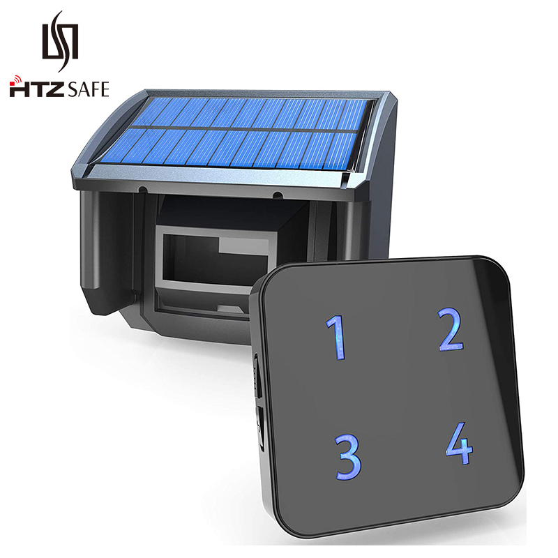 HTZSAFE 400 متر الشمسية اللاسل - مراجعة Wired Pathway Light وسعره