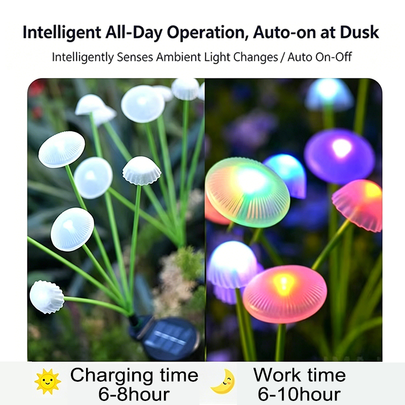 أضواء LED على شكل قنديل البحر  - مراجعة Landscape Spike Light وسعره