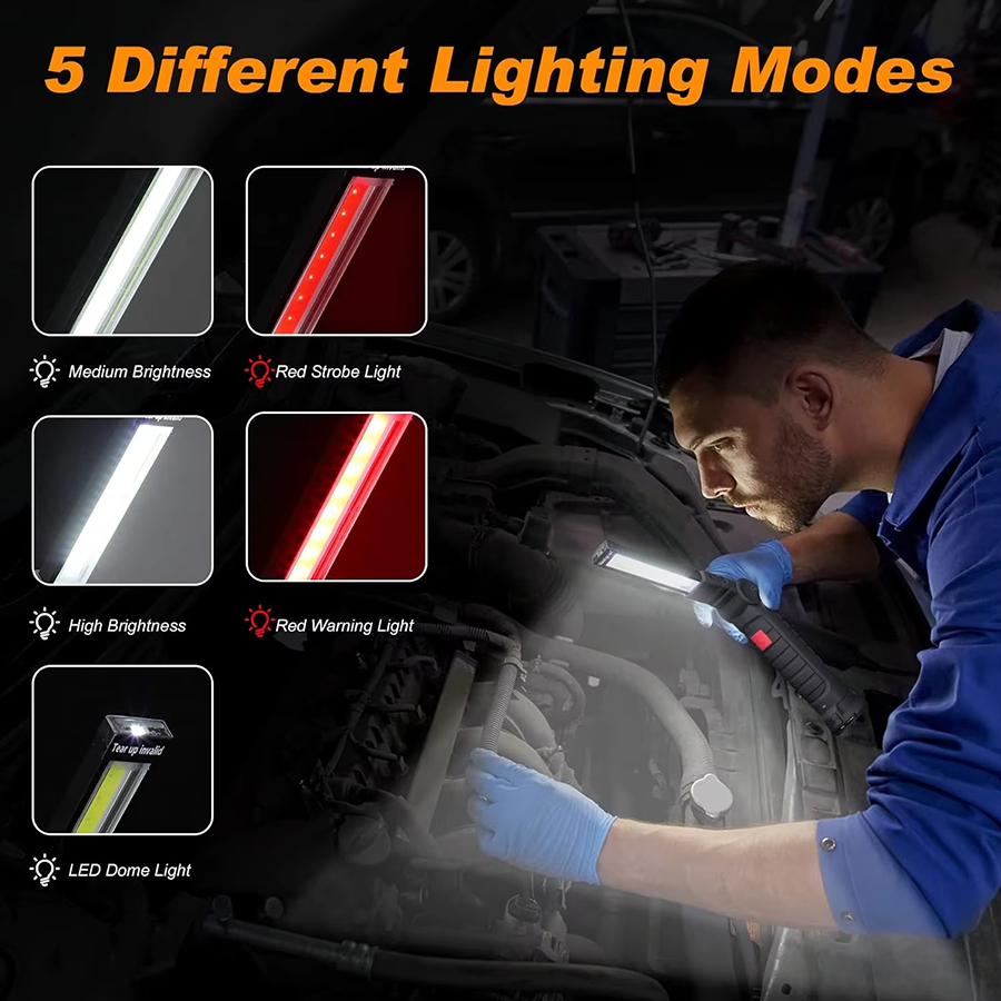 مصباح يدوي LED محمول مع خطاف م - مراجعة Outdoor Lighting Bulbs وسعره