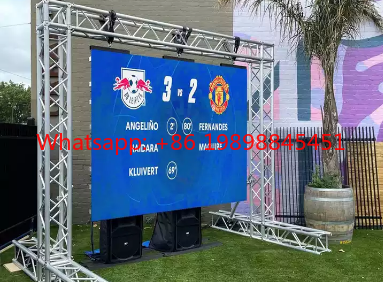 شاشة LED خارجية للإيجار P3.91  - مراجعة Outdoor Lighting Rental For Party وسعره