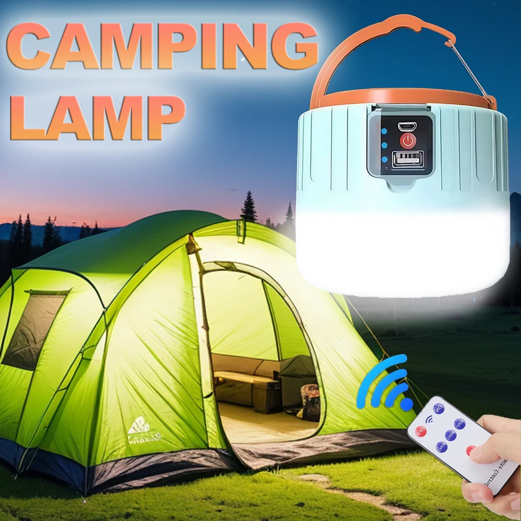 فانوس التخييم بالطاقة الشمسية  - مراجعة Outdoor Lighting Bulbs وسعره