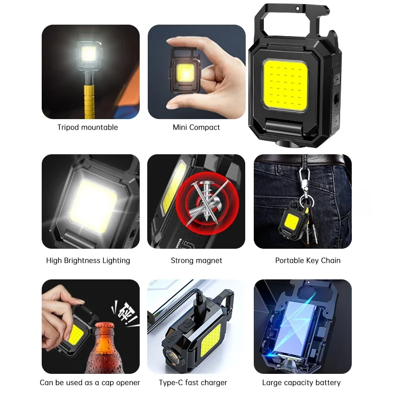 مصباح يدوي صغير سلسلة المفاتيح - مراجعة Outdoor Lighting Bulbs وسعره