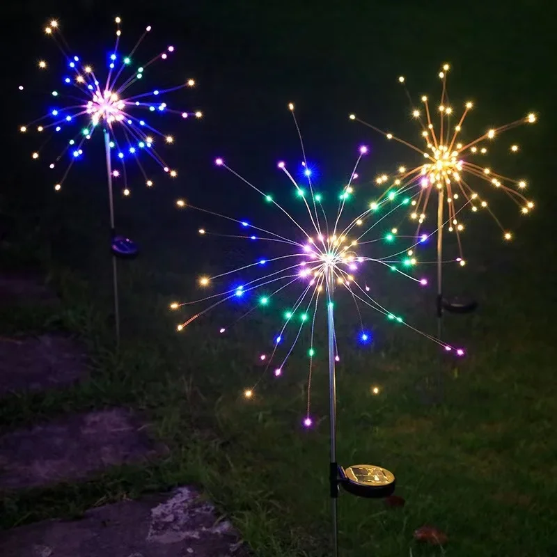 200LED الشمسية الألعاب النارية - مراجعة Wired Pathway Light وسعره
