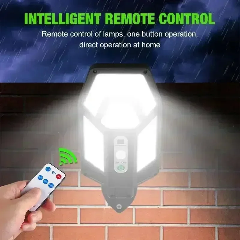 12000LM مصباح الجدار الشمسي ال - مراجعة Solar Wall Sconce وسعره