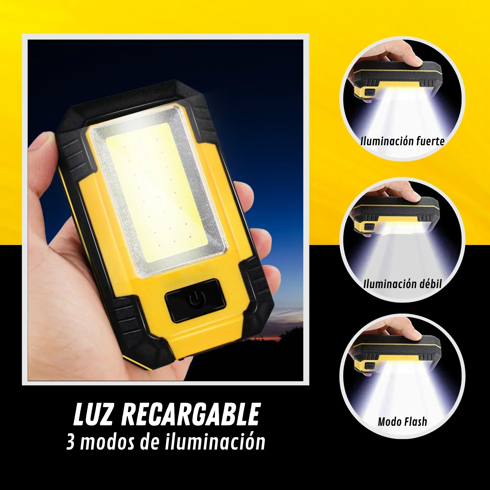 مصباح عمل قابل لإعادة الشحن بس - مراجعة Outdoor Lighting Bulbs وسعره