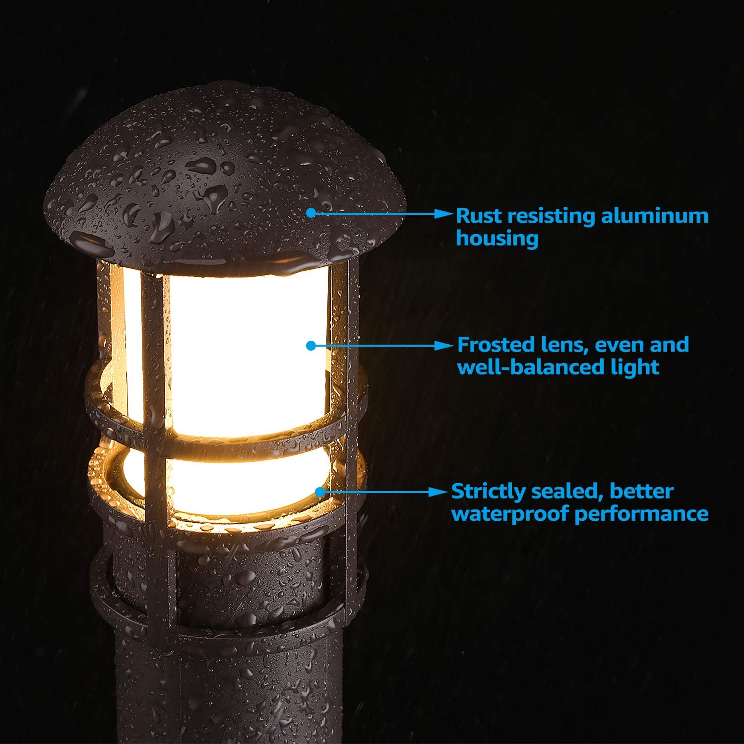 8 قطعة LED في الهواء الطلق حدي - مراجعة Landscape Spike Light وسعره