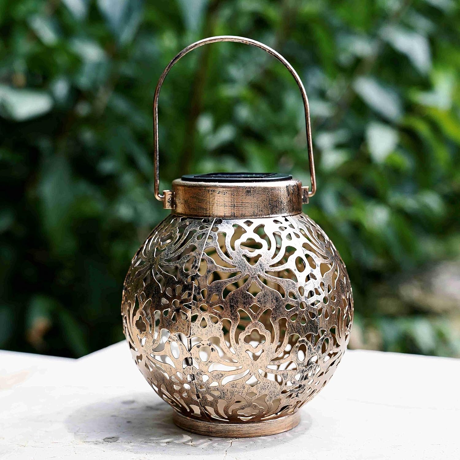 1-6 قطع من الفوانيس الشمسية ال - مراجعة Outdoor Lighting Gazebo وسعره