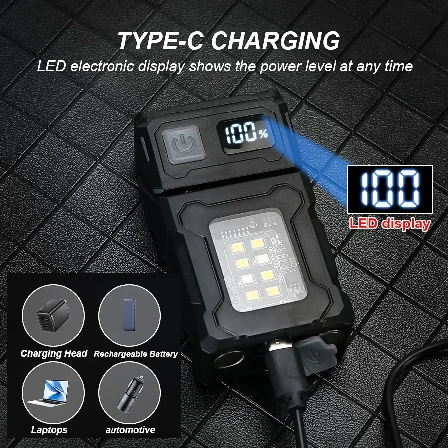 مصباح يدوي LED صغير قابل لإعاد - مراجعة Outdoor Lighting Guide وسعره