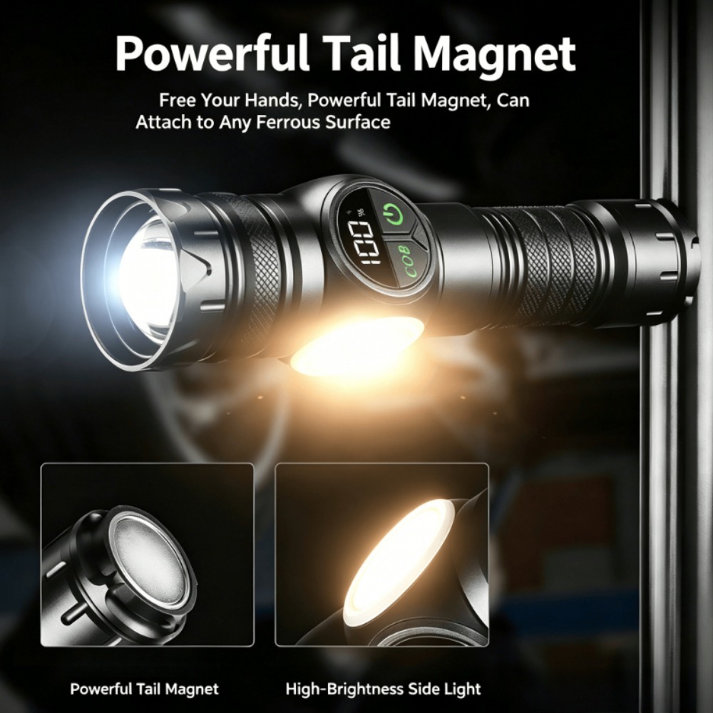 مصباح يدوي LED أبيض اللون مع ش - مراجعة Outdoor Lighting Repair وسعره
