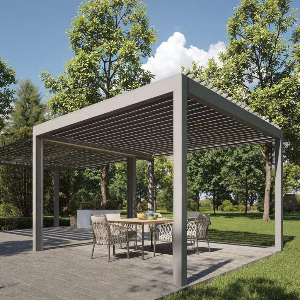 شرفة خارجية مقاومة للصدأ وشديد - مراجعة Outdoor Lighting Gazebo وسعره