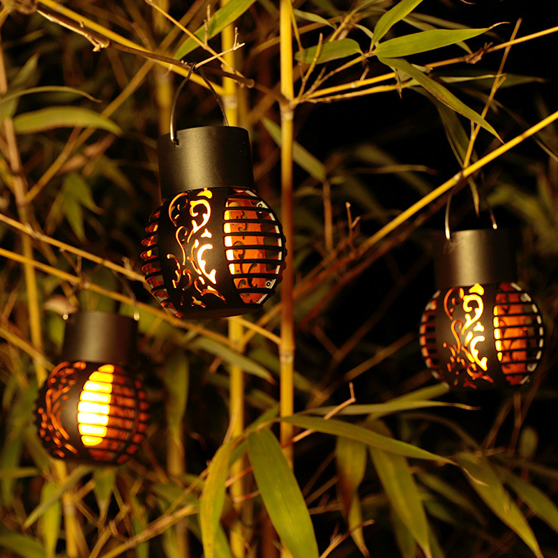 LED ضوء الشمس في الهواء الطلق  - مراجعة Fire Torch Solar وسعره
