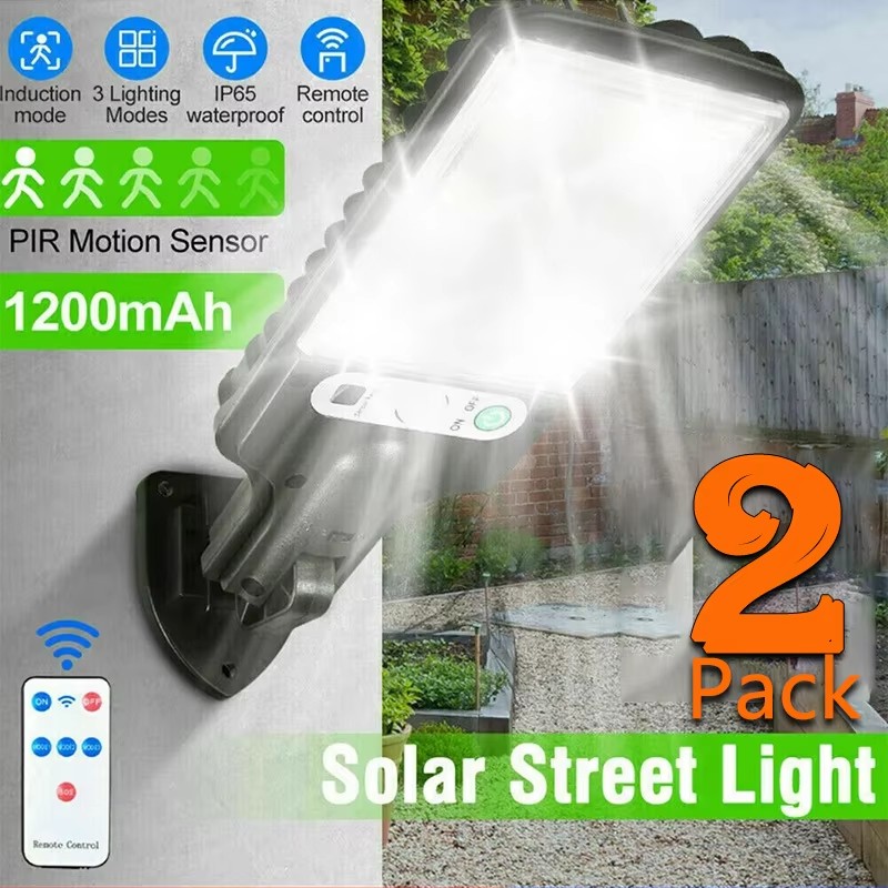 أضواء حديقة شمسية خارجية مع مس - مراجعة Solar Wall Sconce وسعره