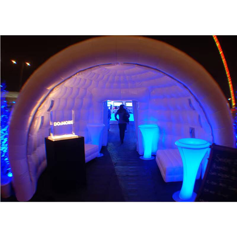 خيمة قبة قابلة للنفخ كبيرة وجم - مراجعة Outdoor Lighting Rental For Party وسعره