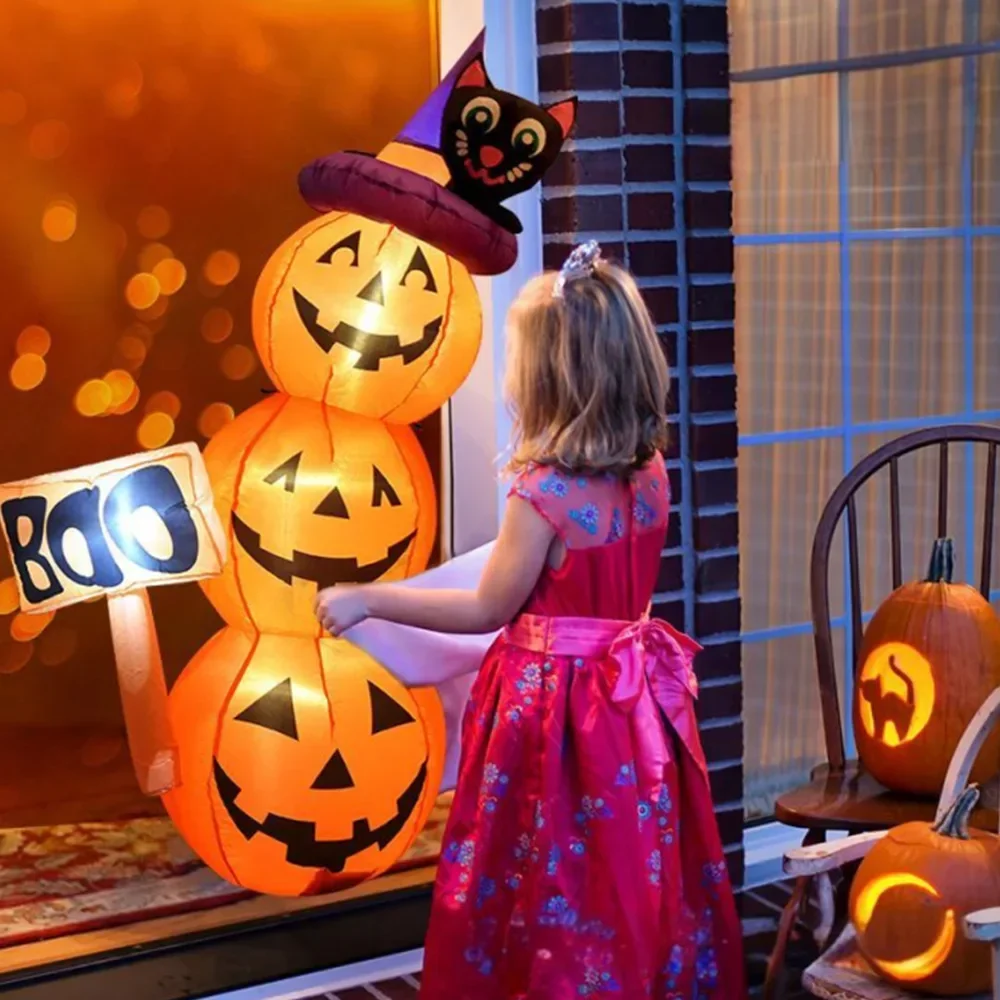 نموذج يقطين قابل للنفخ للهالوي - مراجعة Outdoor Lighting Manufacturers وسعره