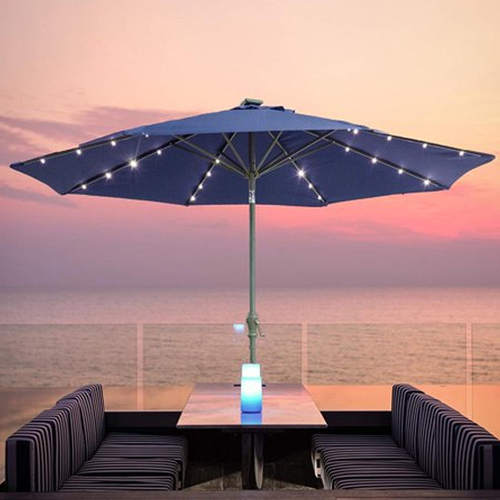 مصباح شمسي على شكل مظلة مع 104 - مراجعة Outdoor Lighting Gazebo وسعره