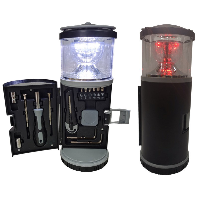 فانوس تخييم مع مجموعة أدوات يد - مراجعة Outdoor Lighting Repair وسعره