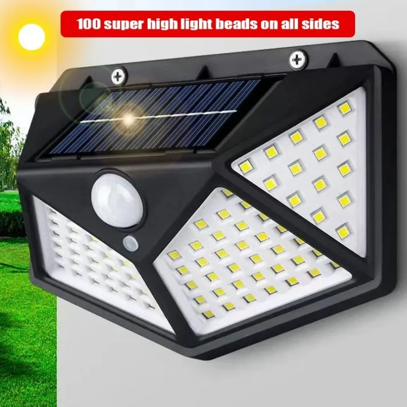 100Led مصباح للطاقة الشمسية مت - مراجعة Solar Wall Sconce وسعره