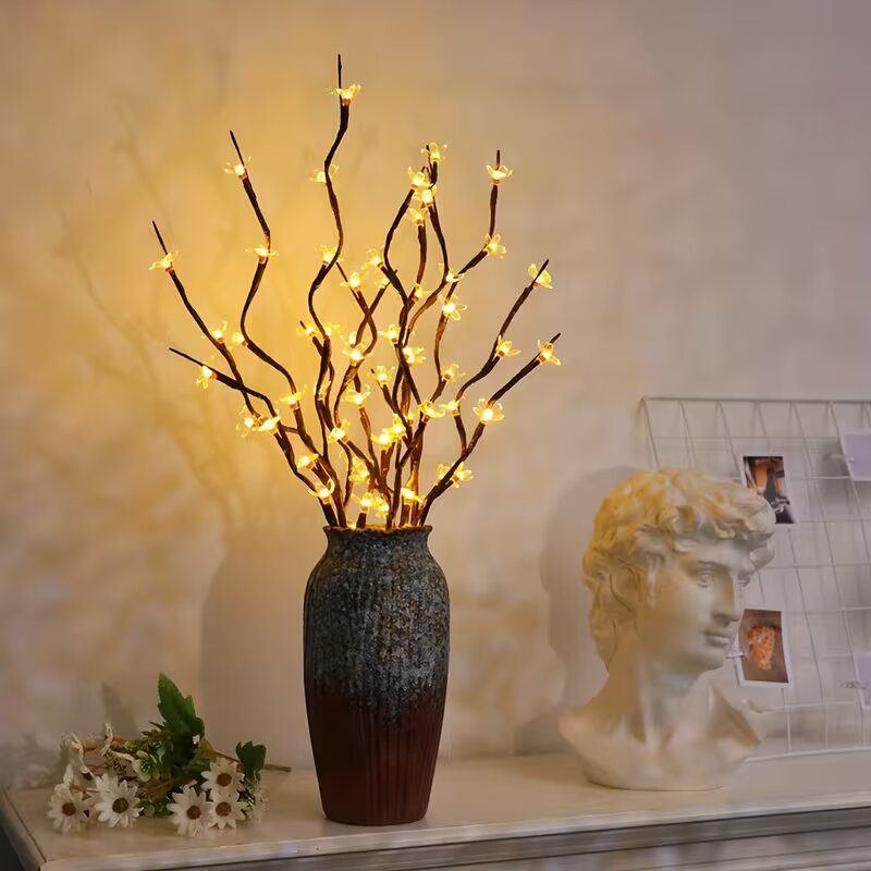 1/2 قطعة إضاءة على شكل فروع شج - مراجعة Outdoor Lighting Bulbs وسعره