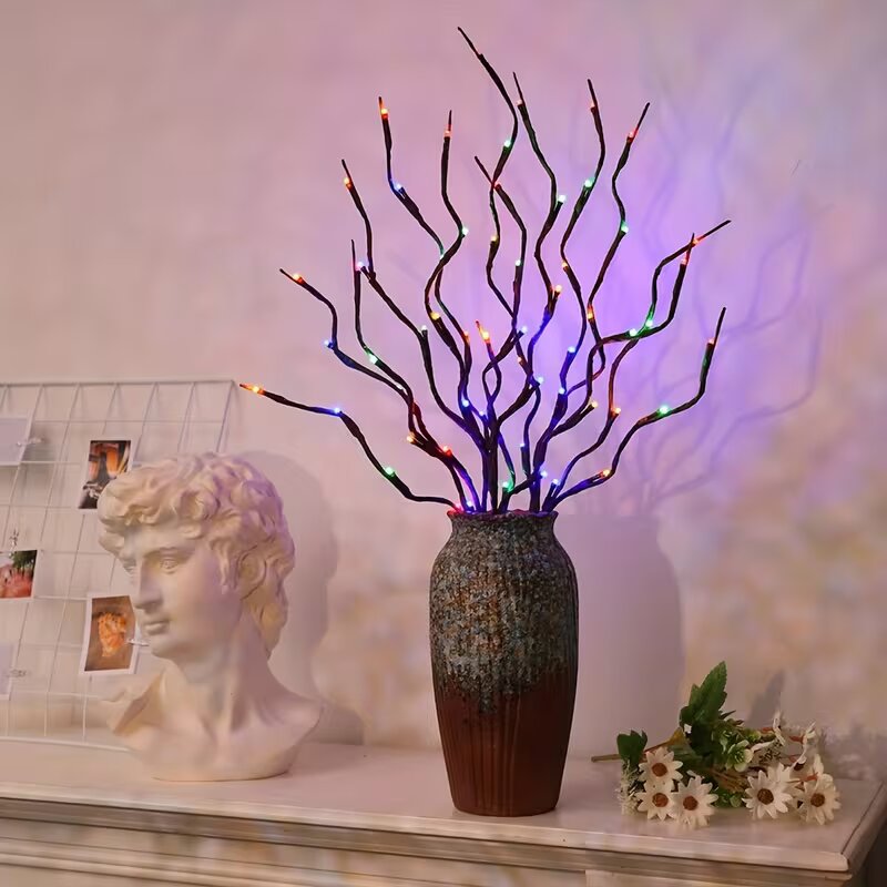 1/2 قطعة إضاءة على شكل فروع شج - مراجعة Outdoor Lighting Bulbs وسعره