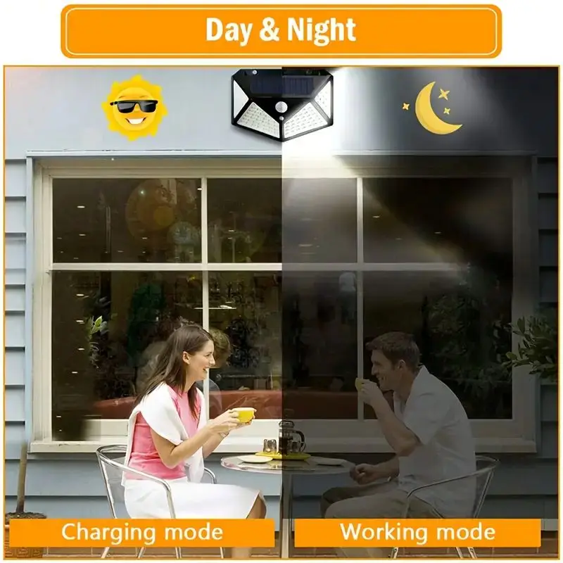مصباح حديقة شمسي خارجي بـ 100  - مراجعة Solar Wall Sconce وسعره