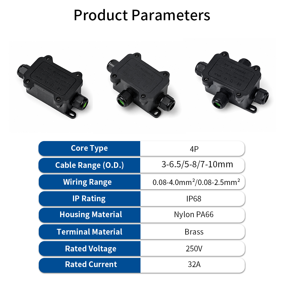 صندوق توصيل مقاوم للماء IP68 ب - مراجعة Outdoor Lighting Junction وسعره