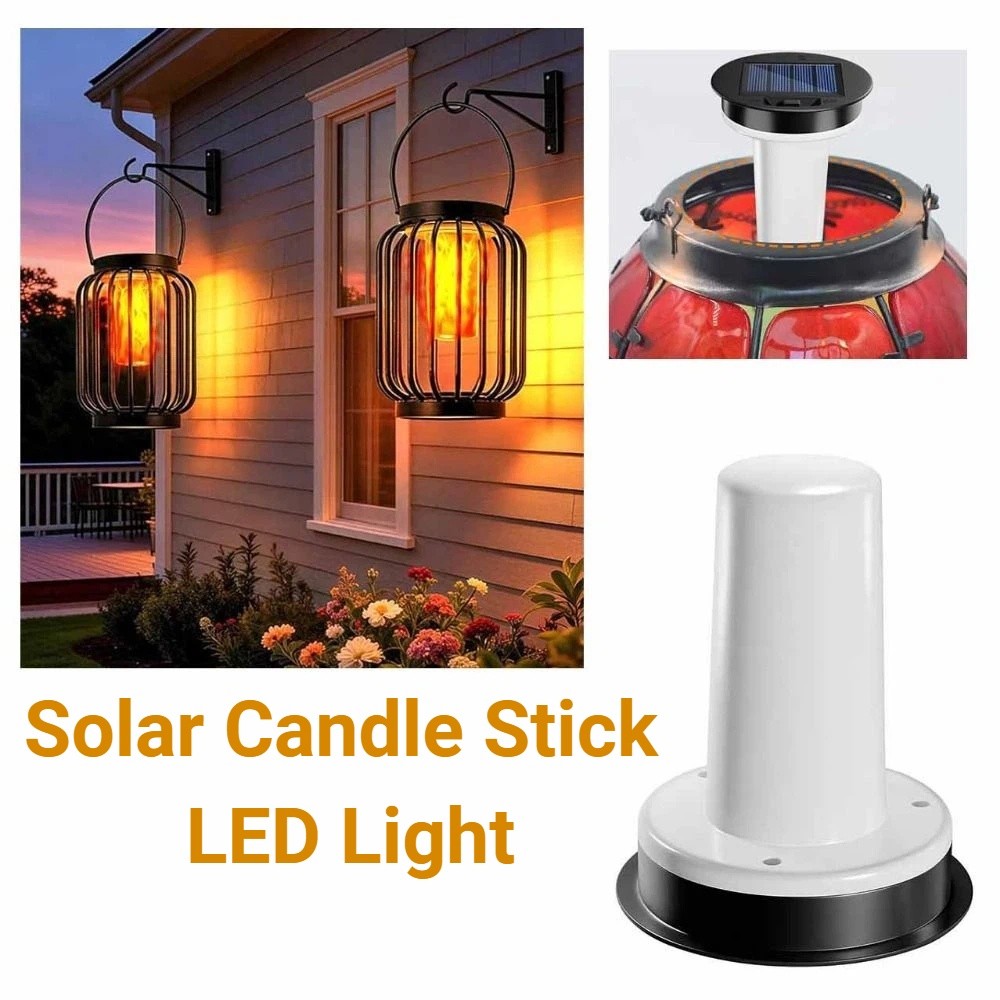 مصباح شمسي واقعي بتأثير اللهب  - مراجعة Fire Torch Solar وسعره