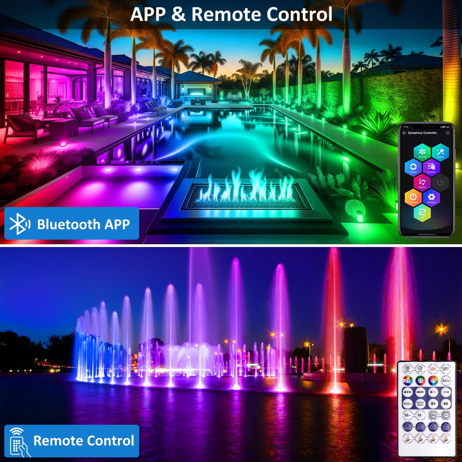RGB أدى إضاءة حمام السباحة تحت - مراجعة Landscape Spike Light وسعره