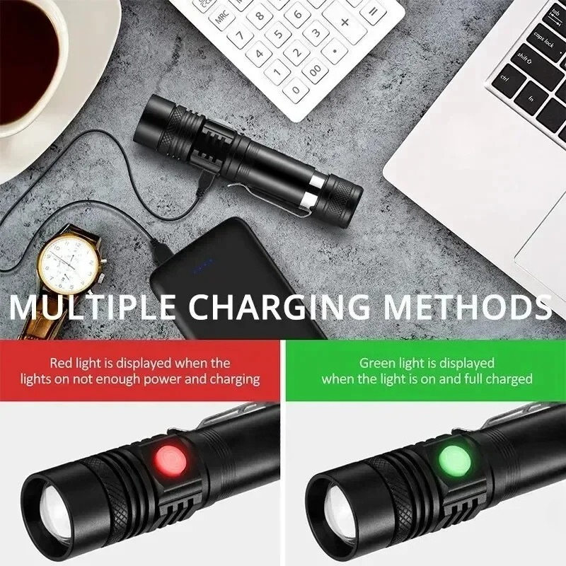 مصباح يدوي LED قابل لإعادة الش - مراجعة Outdoor Lighting Guide وسعره
