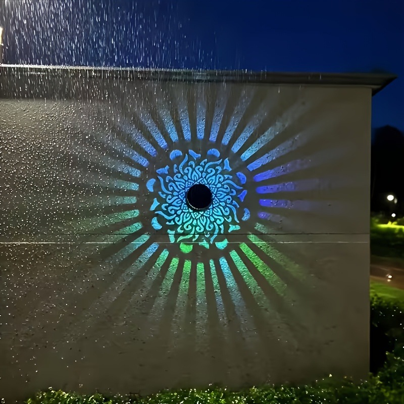 مصباح جداري شمسي LED بتصميم ما - مراجعة Solar Wall Sconce وسعره