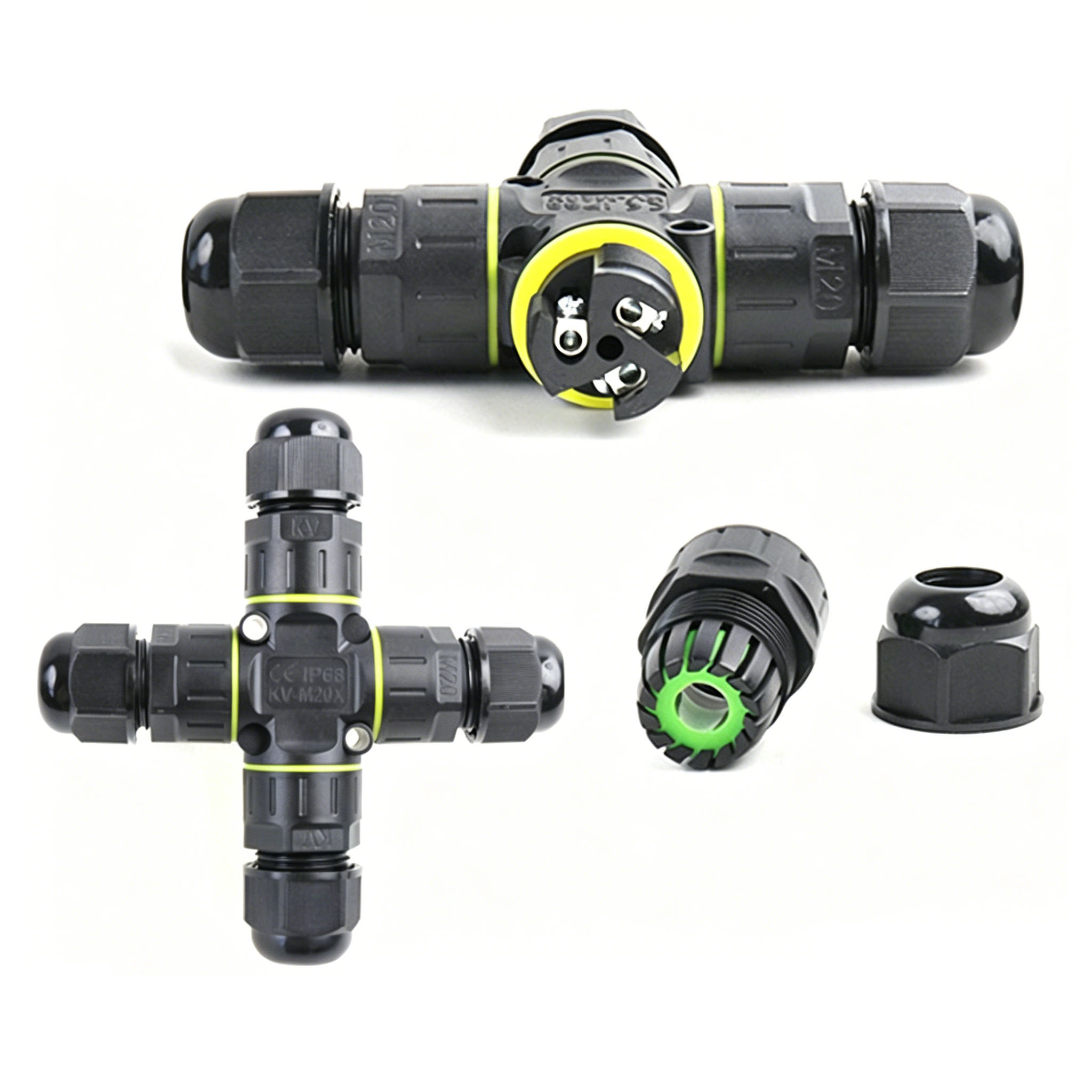 موصل كهربائي مقاوم للماء IP68  - مراجعة Outdoor Lighting Junction وسعره