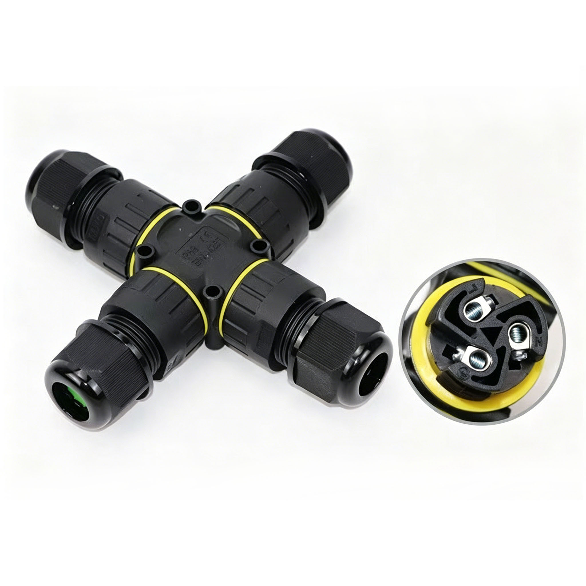 موصل كهربائي مقاوم للماء IP68  - مراجعة Outdoor Lighting Junction وسعره